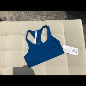 Lululemon blue sports bra